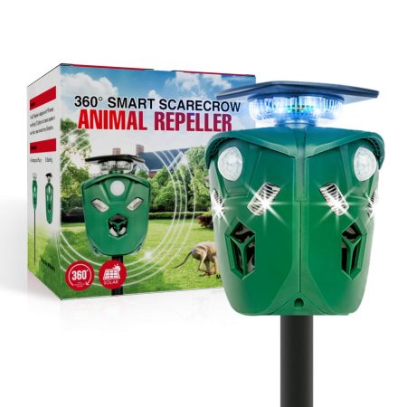 دستگاه دفع کننده حیوانات اولتراسونیک هوشمند 360 درجه