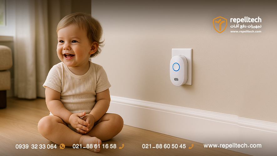 مزایای دستگاه دفع حشرات اولتراسونیک