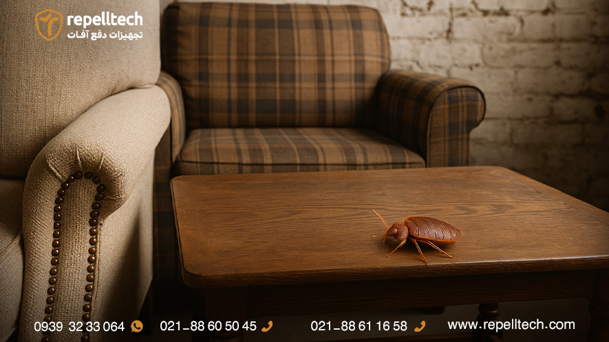 پشه ساس از کجا میاد