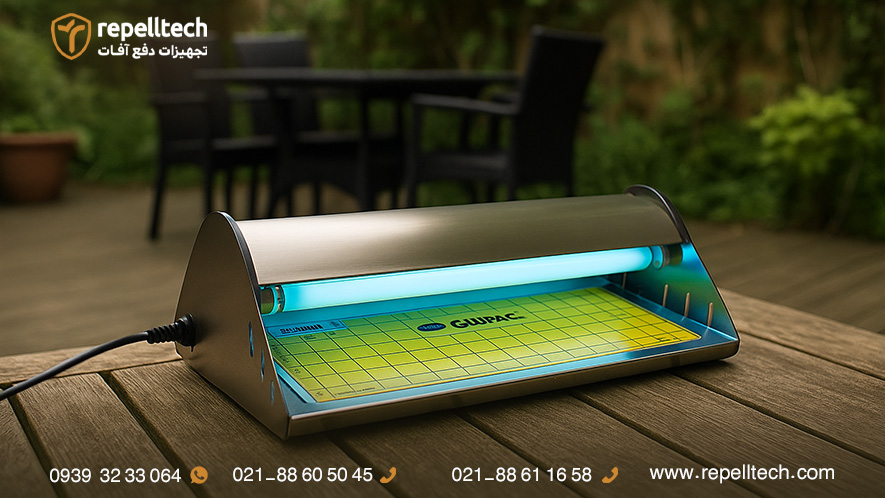 تاثیر دستگاه دفع حشرات نوری یا UV