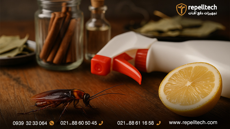 سوسک از چه بدش میاد